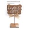 Contemporary Home Living 13.75" Brown and Ivory "CARDS and GIFTS" Tabletop Sign